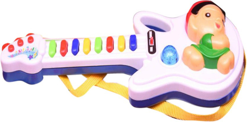 Kanchan Toys Xin anda Musical Guitar(White)