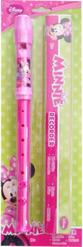 Playwell Minnie Flute with Box(Pink)
