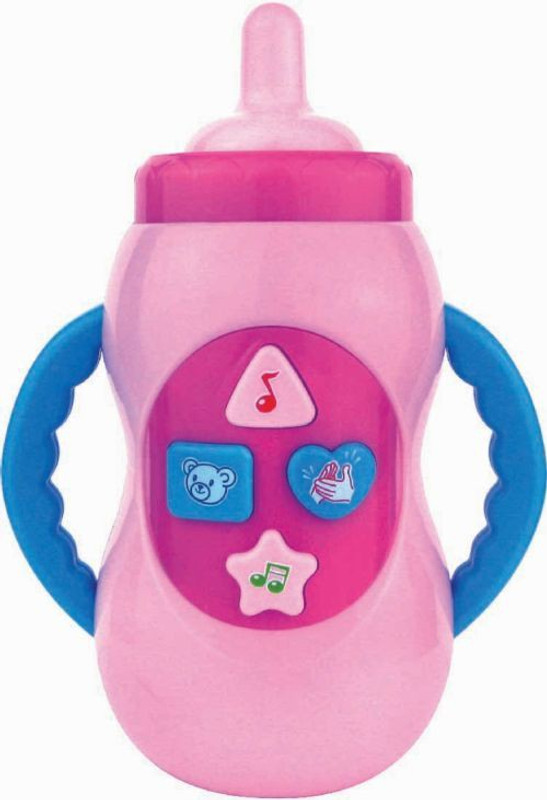 Mitashi Skykids Musical Feeding Bottle(Pink)