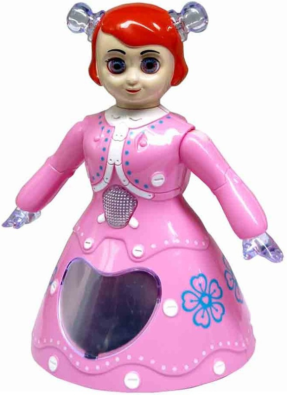 DEALJET dora musical doll for kids(Pink)