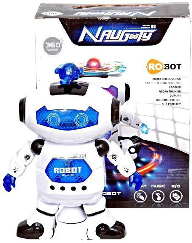Homeshopeez Musical Dancing Robot (NT)(Multicolor)