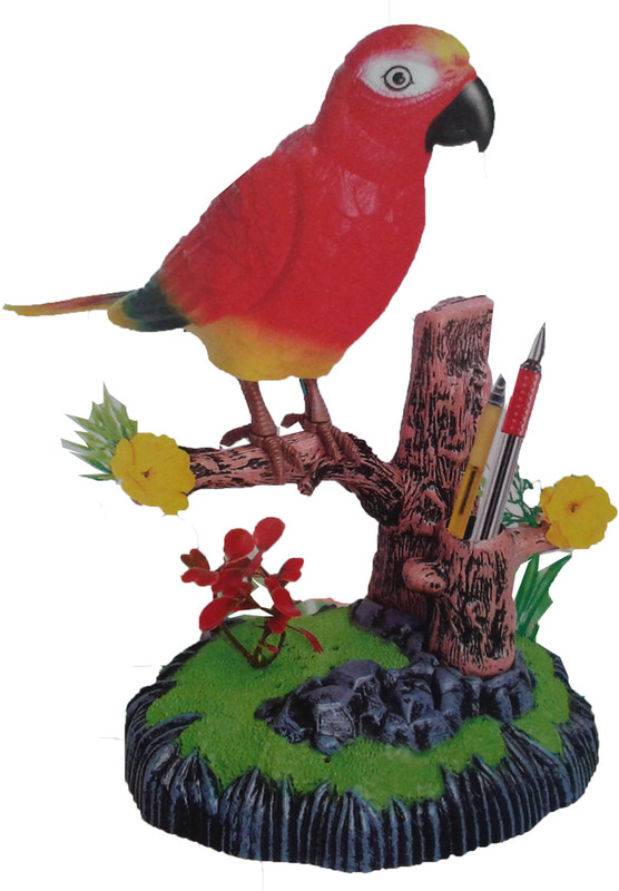 Vaibhav Sound Activated Heartful Bird Lovely Security Toy Gift(Red, Yellow)