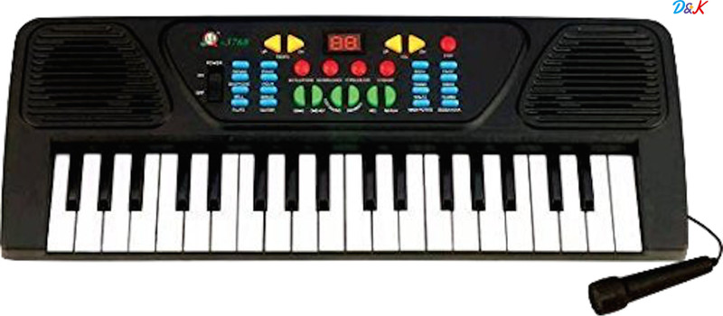 Ditu & Kritu 37 Keys Musical Electronic Keyboard(Multicolor)