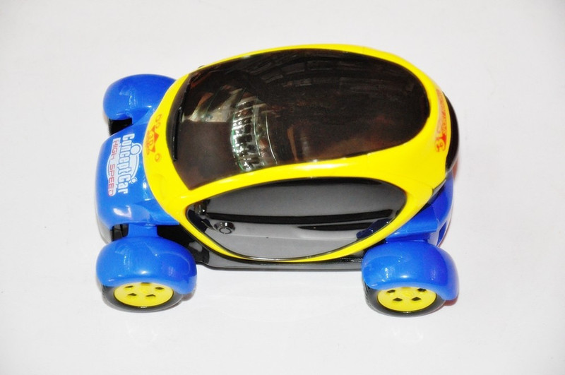 Ruppiee Shoppiee Chhota Bheem 3D Light Car(Yellow, Blue)