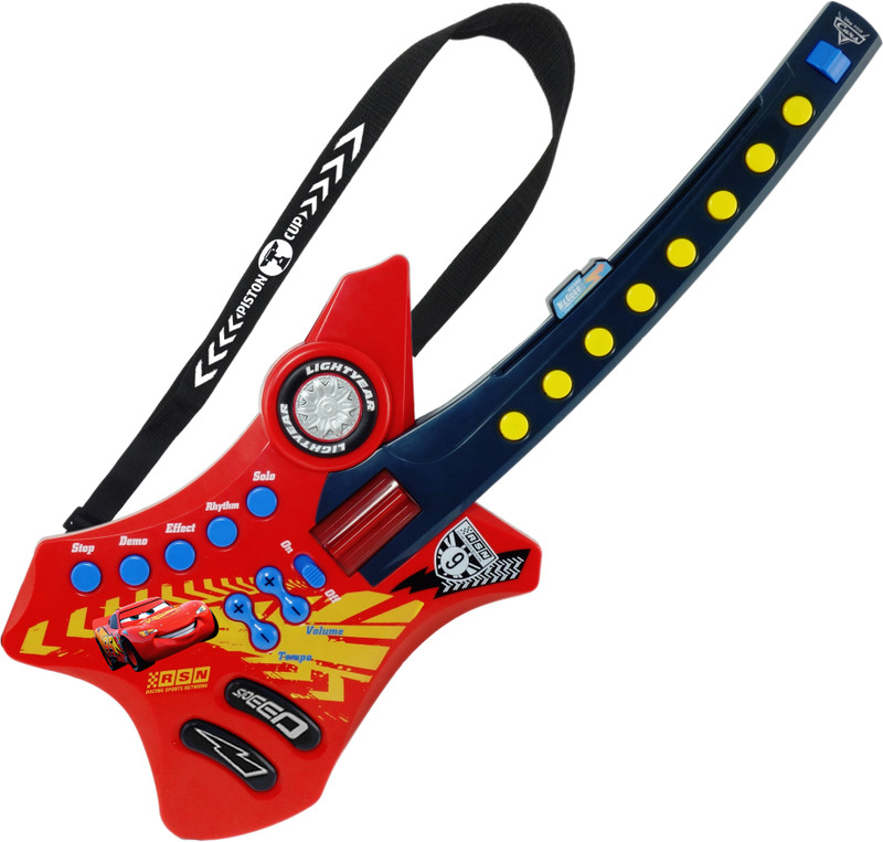 Winfun Cars 2 Rockin Sounds Electric Guitar(Multicolor)