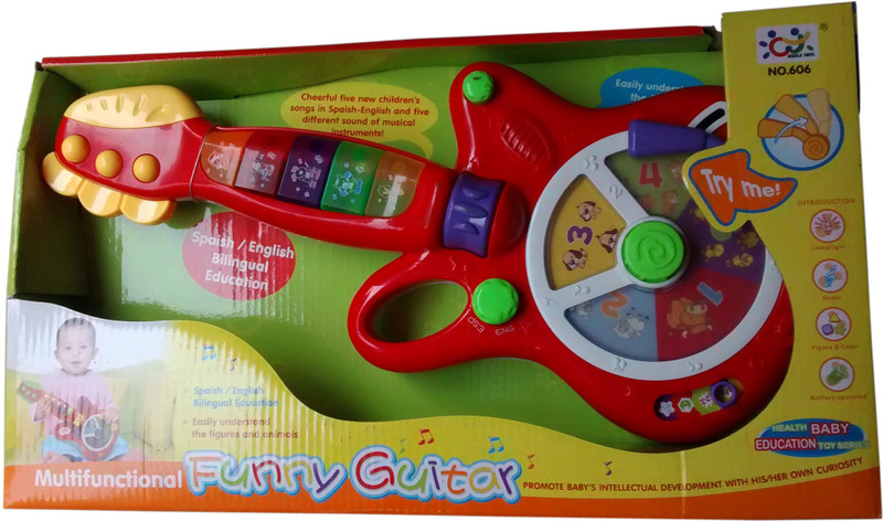 Playwell Funny Guittar(Multicolor)