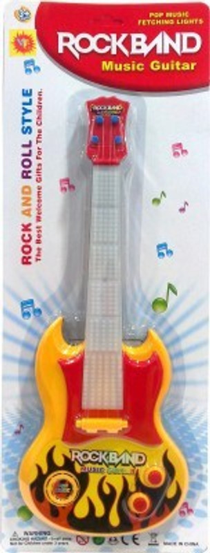 Toysocean Rock band Music Guitar Yellow(Yellow)