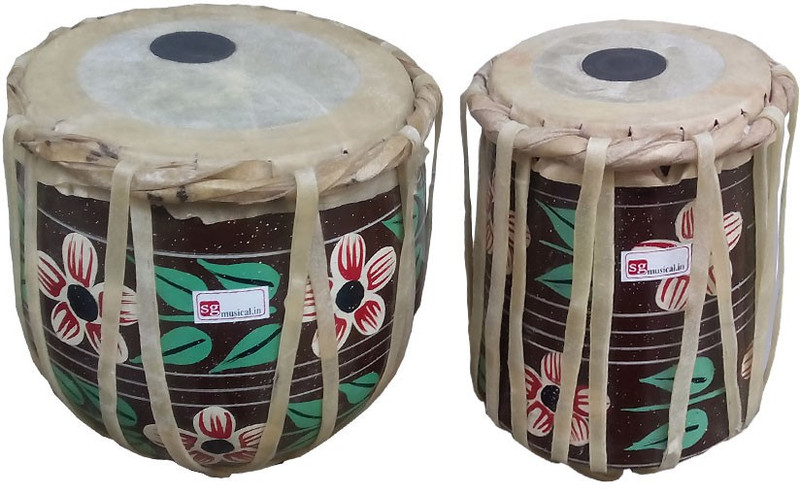 SG MUSICAL Tabla Set1(Multicolor)