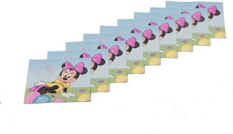 Funcart Minnie Mouse Blue Napkins(9 Sheets)