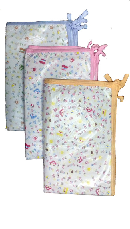 Baby Blossom cloth plastic changing sheet