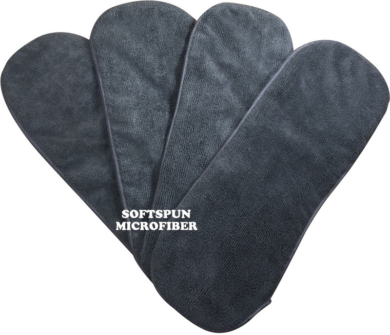 SOFTSPUN Microfiber (4 LAYER) Baby Diaper Insert Pads