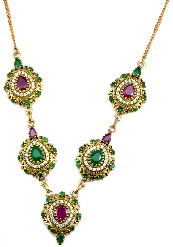 YugshaJewels Brass Necklace
