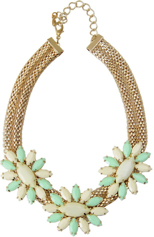 Taj Pearl Alloy Necklace