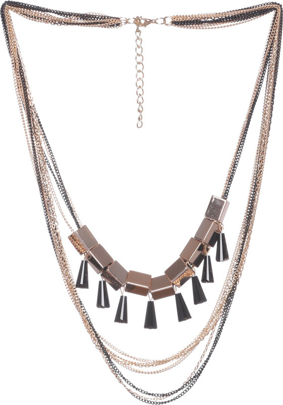 veejay fashion Beads Gold-plated Plated Alloy Necklace