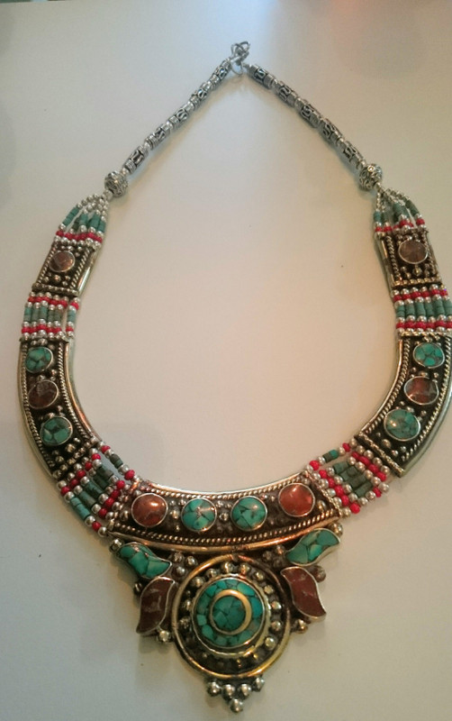 Tatwaa The Elements Alloy, Stone Necklace