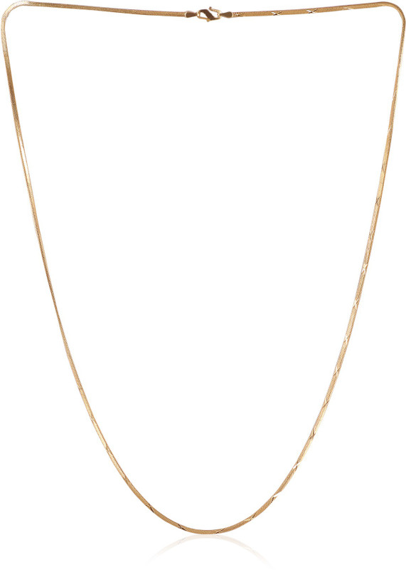 Jisha Parinda Yellow Gold Precious Chain(22kt)