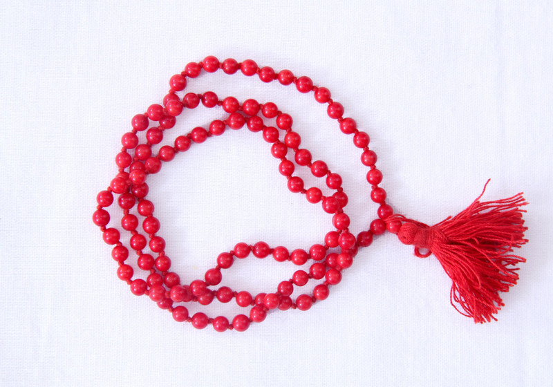 kohinor gems Coral Stone Chain