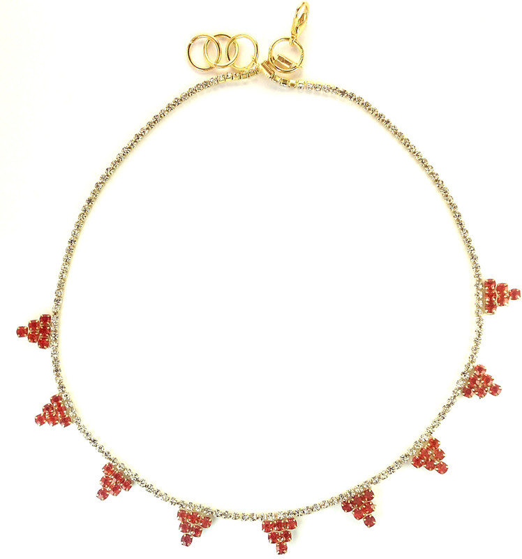 Casleri Cubic Zirconia Gold-plated Plated Alloy Necklace
