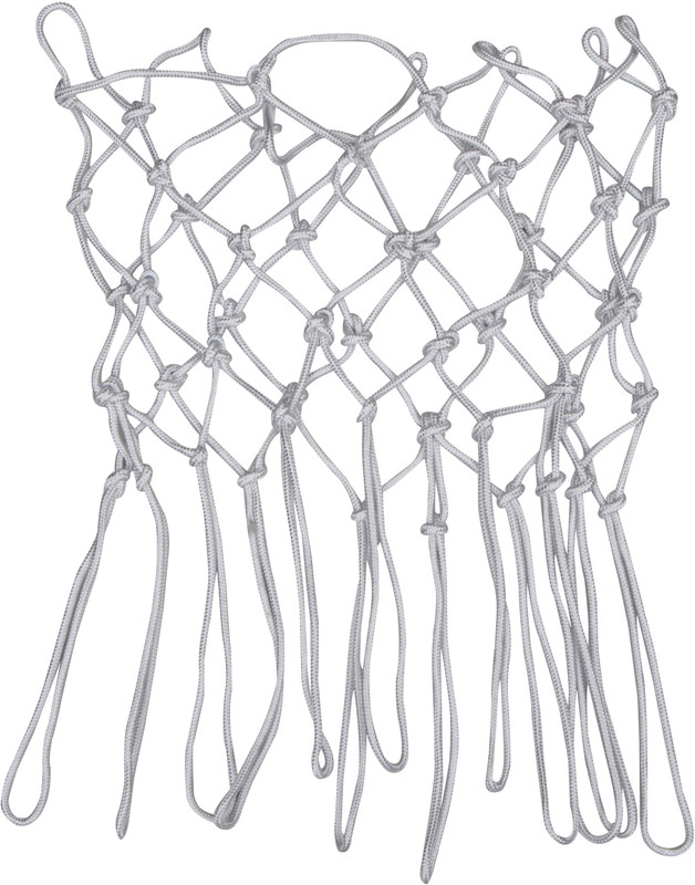 Nivia Thick Terylene Basketball Net(White)