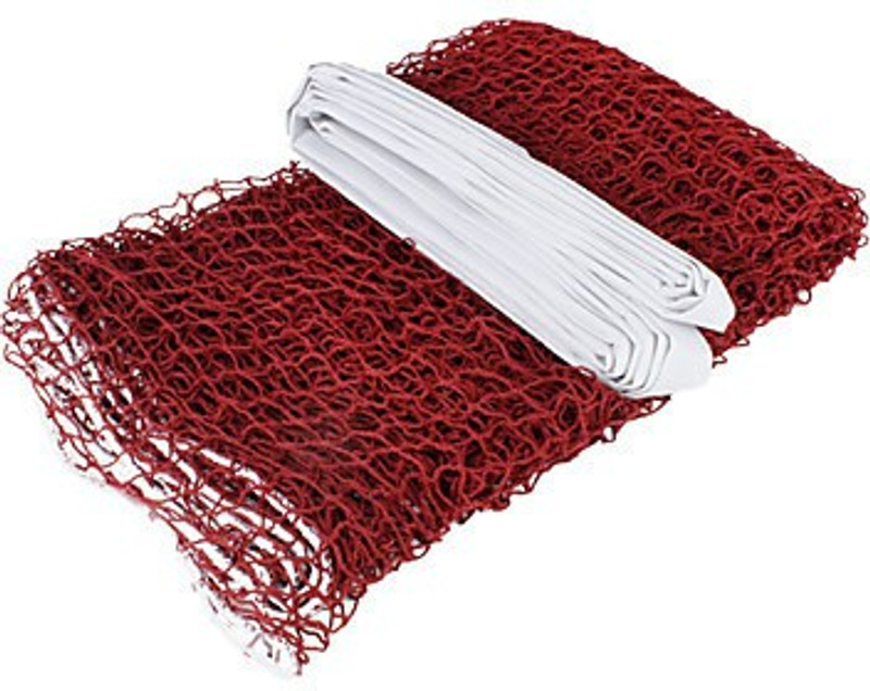 Sahni Sports Nylon Badminton Net(White, Red)
