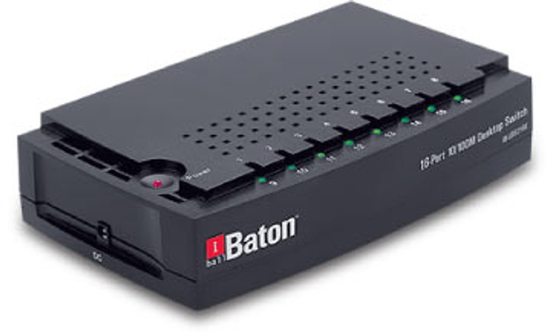 iBall 16-Port 10/100M Desktop Switch Network Switch(Black)