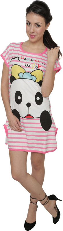 Vixenwrap Women Nightshirts(Pink)