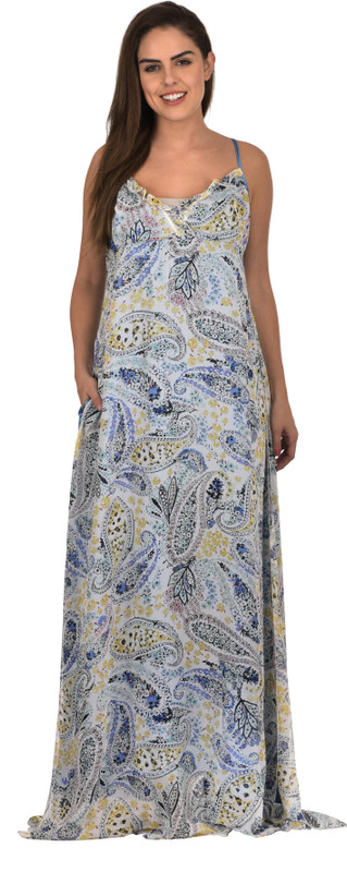 Cattywoo Women Nighty(Multicolor)