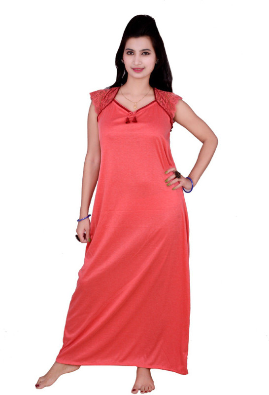 Love Bird Women Nighty(Orange)