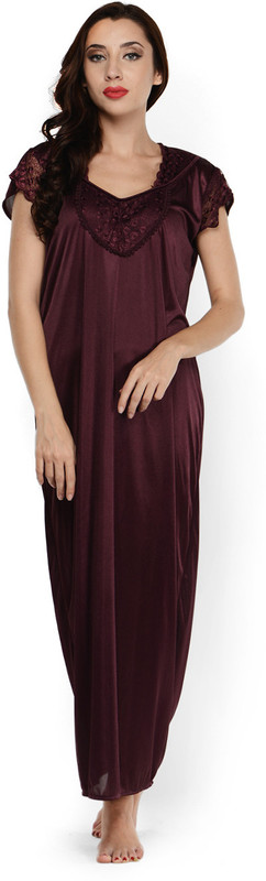 Klamotten Women Nighty(Brown)