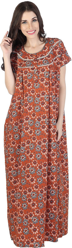 Ishin Women Nighty(Orange)