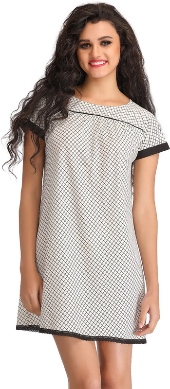 Clovia Women Nighty(Grey)