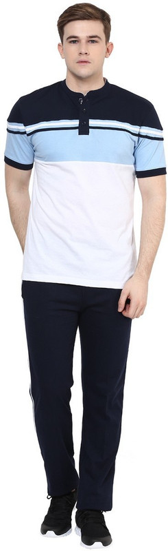 Cayman Men Striped Multicolor Top & Pyjama Set Cayman Men Striped Multicolor Top & Pyjama Set