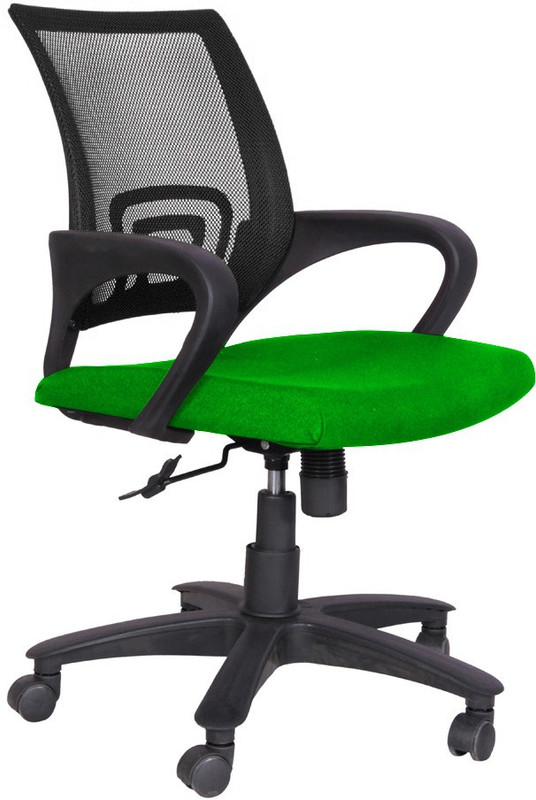 Woodstock India Fabric Office Arm Chair(Black, Green) RS.4999 (72.00% Off) - Flipkart