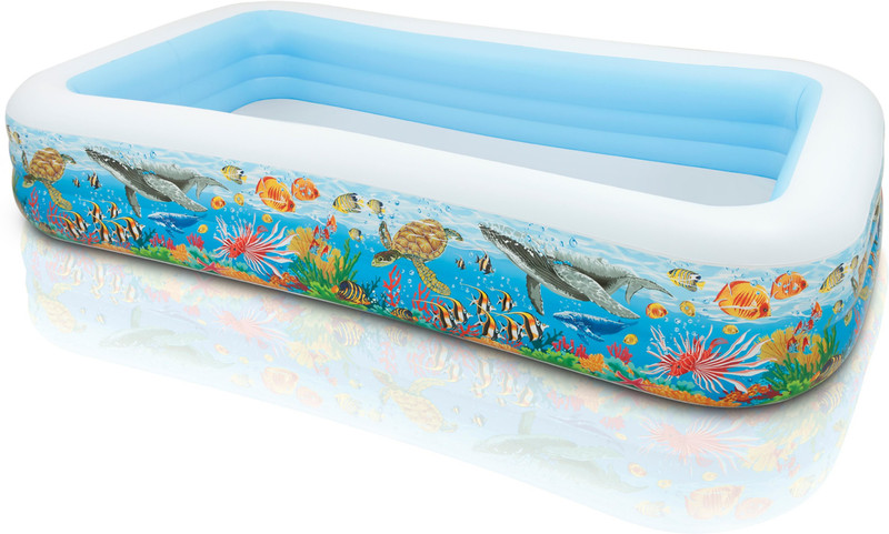 INTEX Tropical Family Pool Inflatable Swimming Pool(Multicolor)