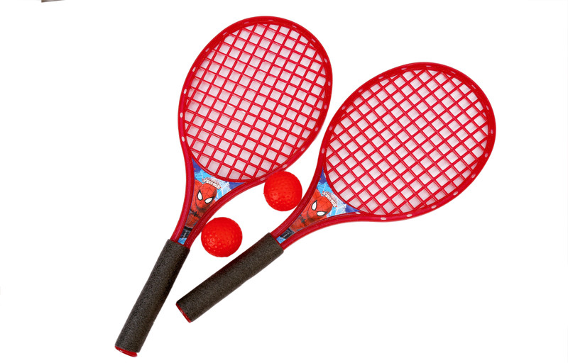 Marvel Spider-Man Beach Tennis Racket Set - Large Size for Kids(Multicolor)