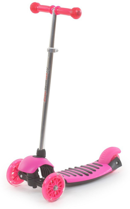 The Flyer's Bay Height Adjistable Kick Scooter for Kids(Pink)