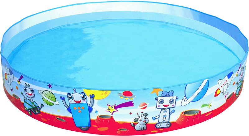 Bestway Spacebotz Fill 'N Fun Pool(Multicolor)