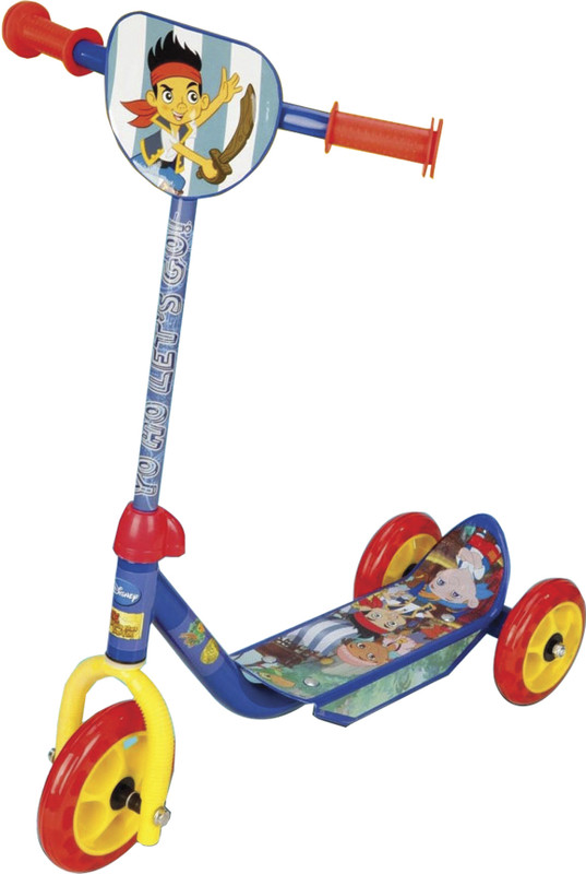 Excel Innovators Three Wheeler Scooter Jake Never Land(Red, Blue)