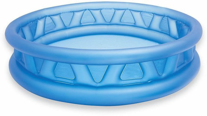 INTEX Soft Side Pool, Ages 3+, Shelf Box Inflatable Swimming Pool(Multicolor)