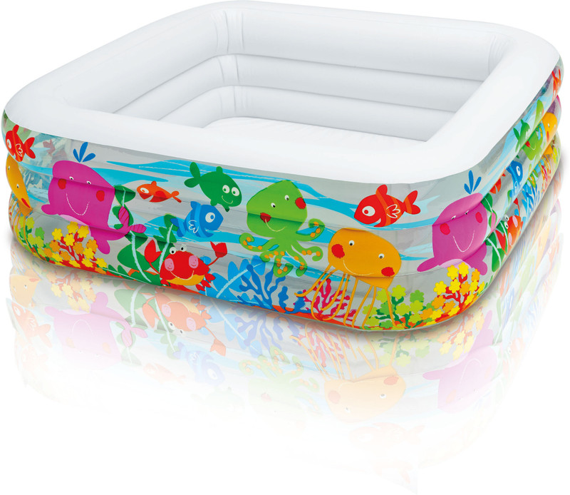 INTEX Swim Center Clearview Aquarium Pool(Multicolor)