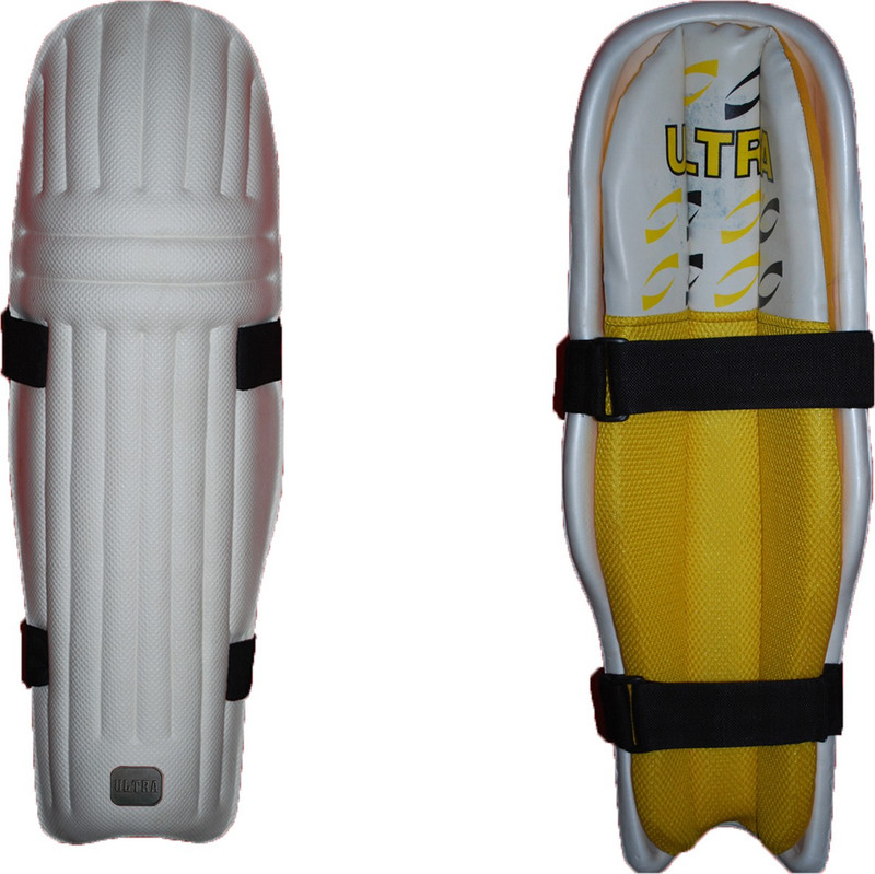 Rahul Sports BB-535 Men's (39 - 43 cm) Batting Pad(White, Legs)