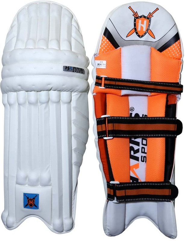 Harris H6000 A Men's (39 - 43 cm) Men Batting Pad(White, Protection)