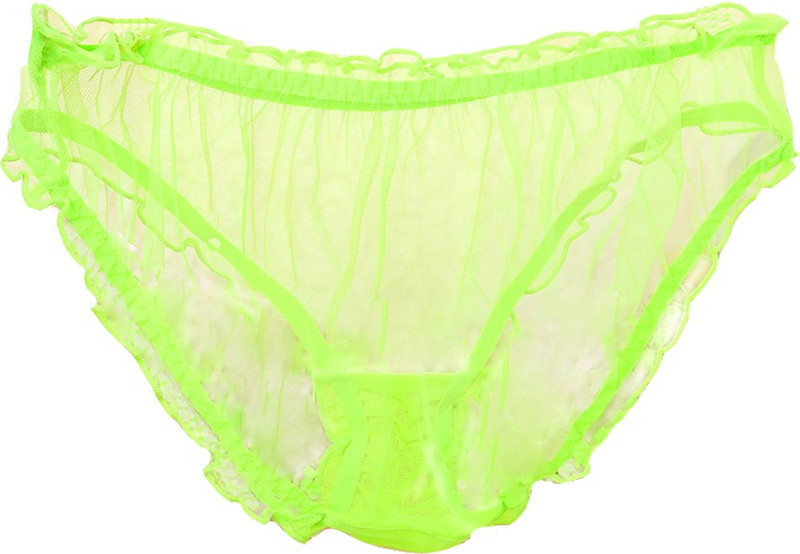 Velvet Dreams Women Hipster Green Panty(Pack of 1)