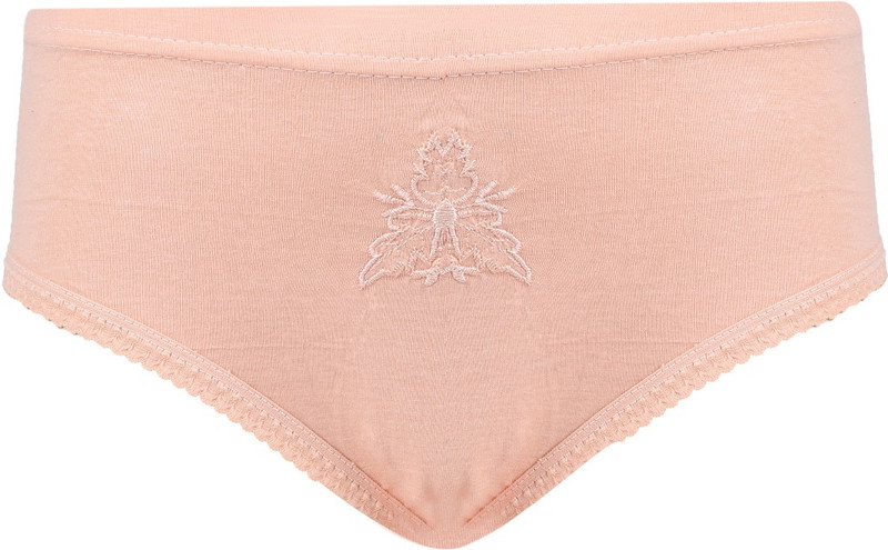 Vaishma Plain-2 Women Hipster Orange Panty(Pack of 1)