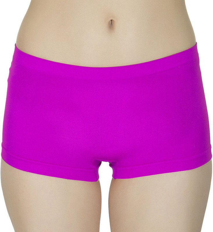 Golddust Women Boy Short Purple Panty(Pack of 1)