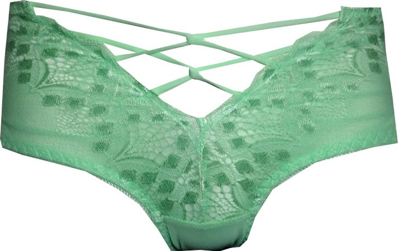 Velvet Dreams Women Hipster Light Green Panty(Pack of 1)
