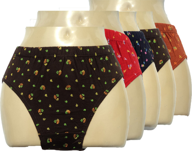 Priya Tex Women Periods Multicolor Panty(Pack of 5)