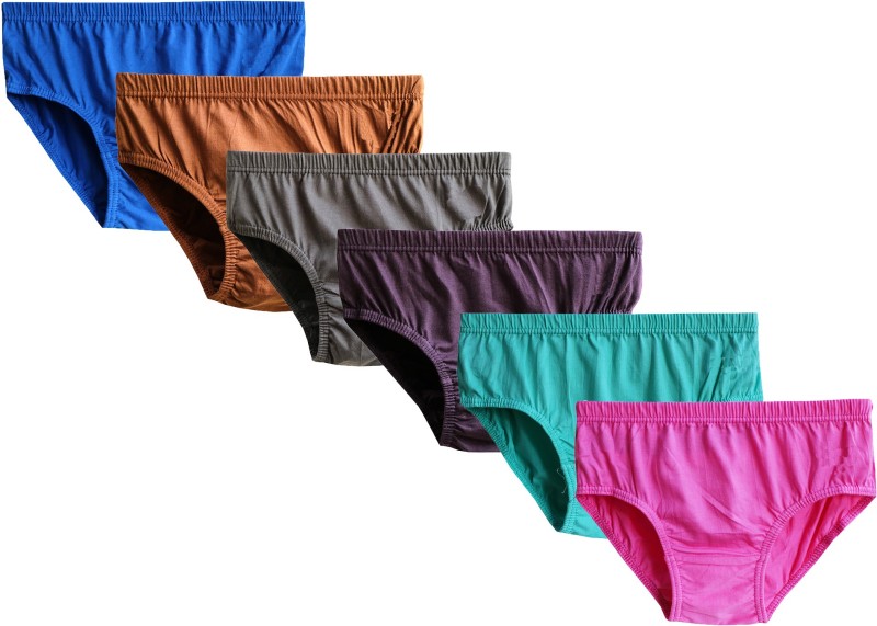 ELK Women Hipster Green, Blue, Brown, Pink Panty(Pack of 6)