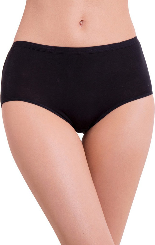 Pavvoin Women Hipster Black Panty(Pack of 1)