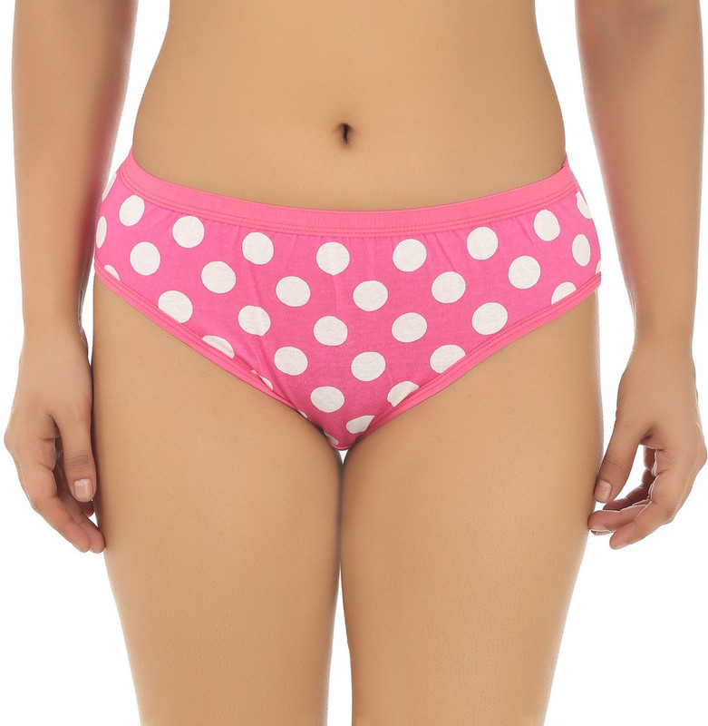 Gujarish Women Hipster Pink Panty(Pack of 1)